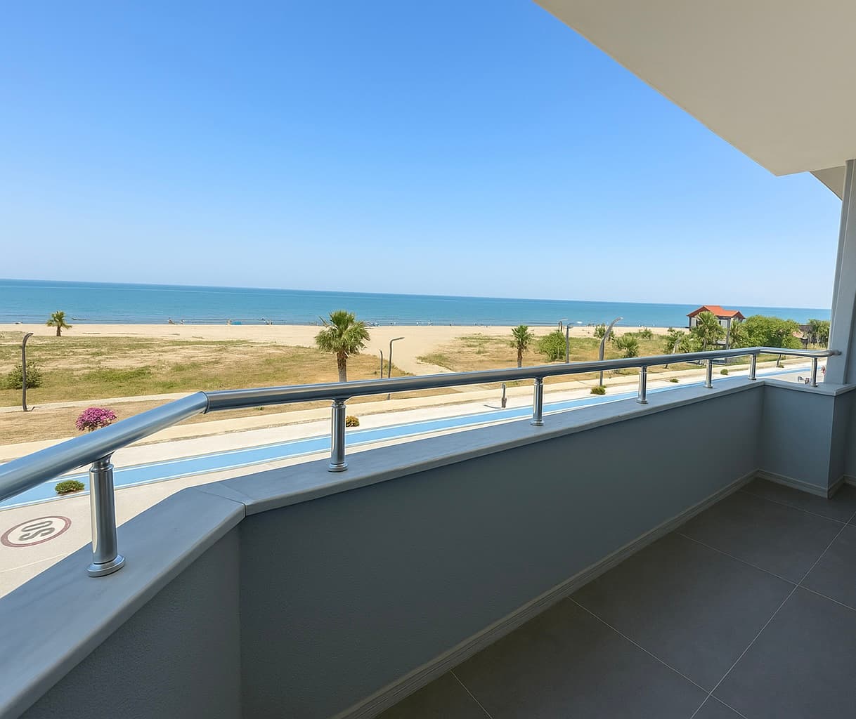 Karasu otel deniz manzaralı balkonlu oda